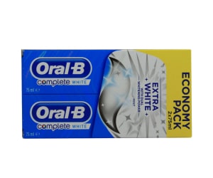 DENTÍFRICO ORAL B COMPLETE 75 ML DUPLO (2 X 75ML)