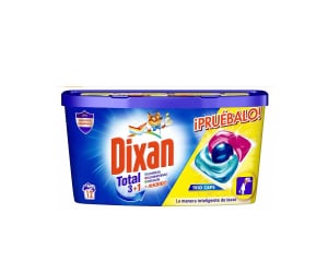 DETERGENTE DIXAN TRIOCAPS 12 DOSIS