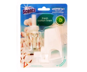 AMBIENTADOR AT HOME ALGODÓN APARATO + RECARGA