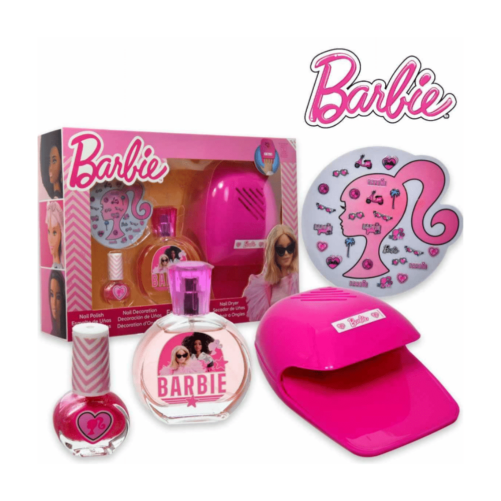 Set barbie colonia y manicura
